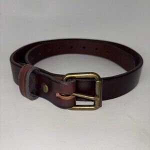 All American Clothing Co Brown Leather Work Belt Men's Size 36